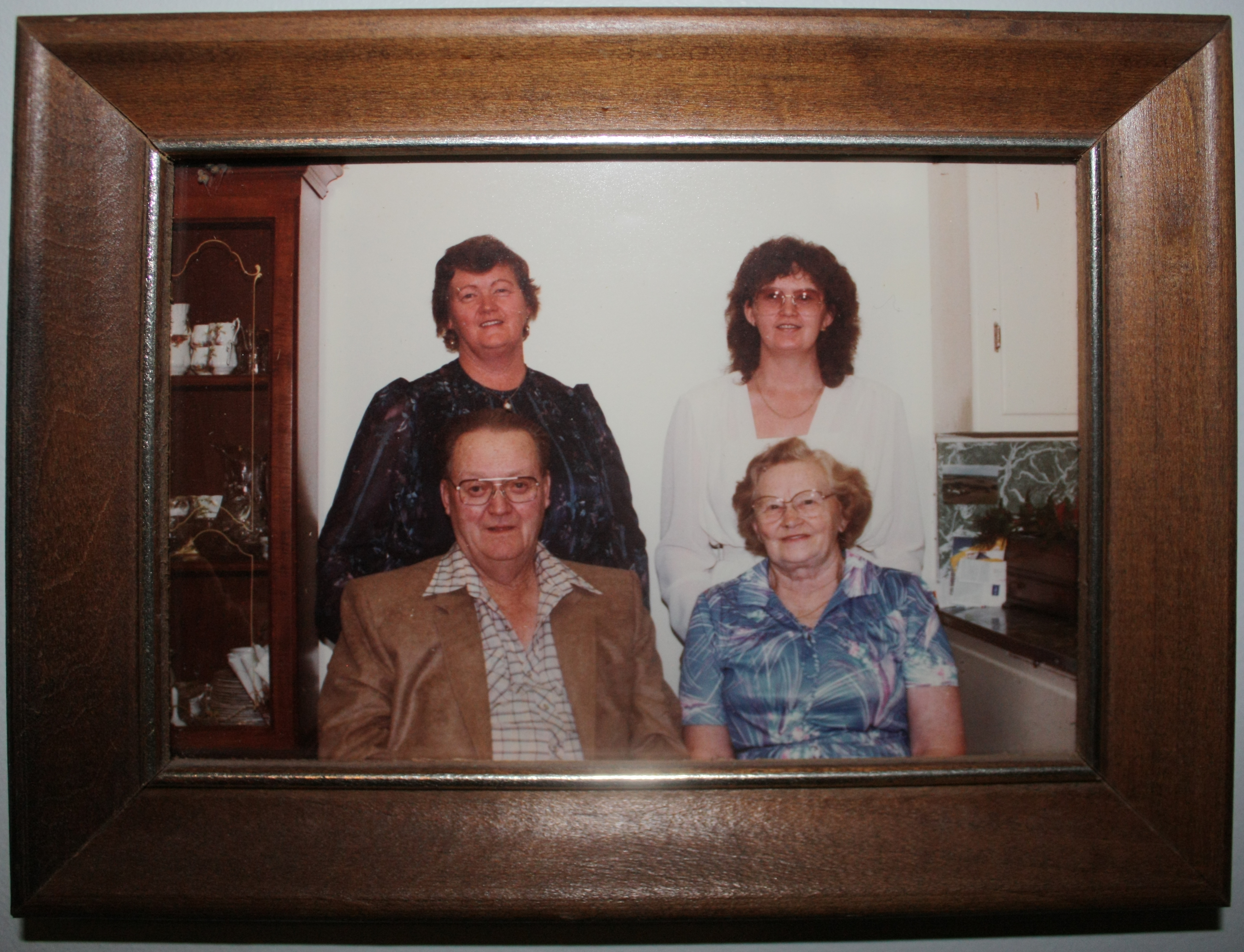 "David McGowan Jr Family"
Taken in his dining room on the farm near Galahad.
Linked To: <a href=